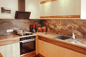 Die Küche der Ferienwohnung Watzmannkind 5