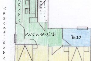 Wohnungsgrundriss Ferienwohnung Watzmannkind 1