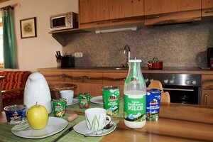 Küchenbereich Ferienwohnung Watzmannkind 1