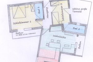 Wohnungsgrundriss Ferienwohnung Watzmannkind 5